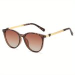 Women's Vintage Polarized Fashion Glasses Protection - Pastel Pink to Purple Gradient, Anti-Glare Polarized Lenses for Driving, Beach, Outdoor - Lightweight Retro Glasses with Blocking Technology