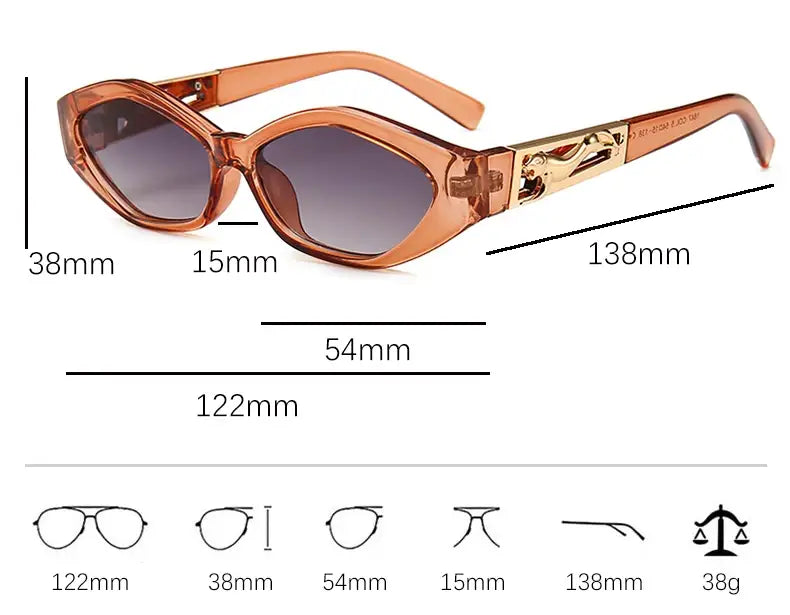 Small Lux Oval UV400