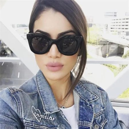 Women in Sunglasses Collage Featuring Cat Sunglasses